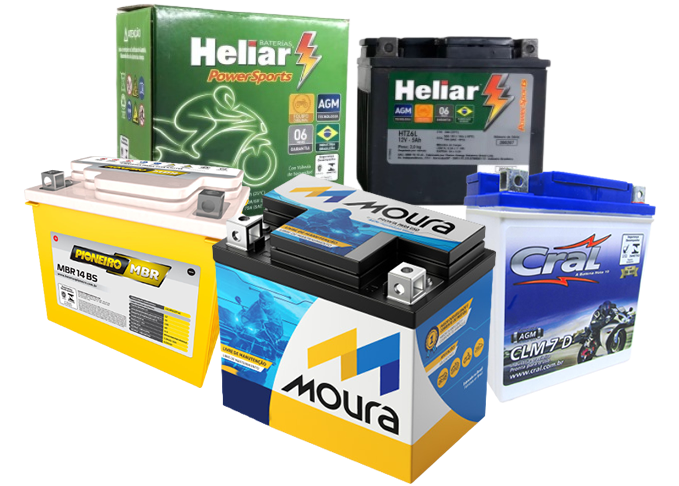 BATERIAS PARA MOTOS <b>- ENTREGA RÁPIDA</b>